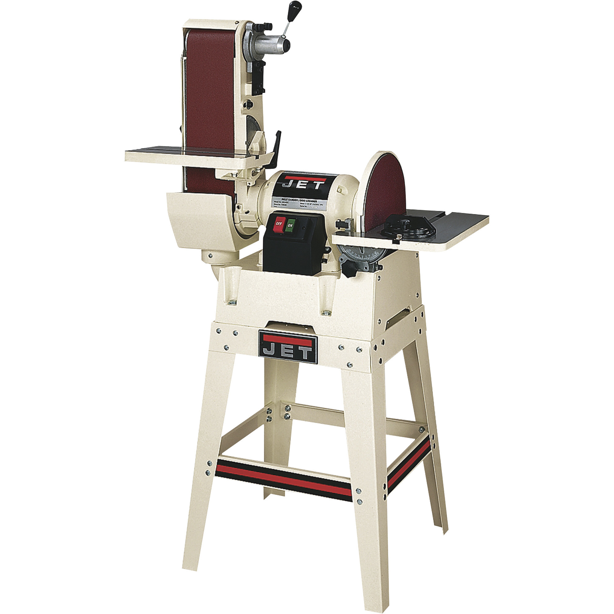 JET Combination Belt and Disc Sander with Open Stand, Model# JSG-6DCK